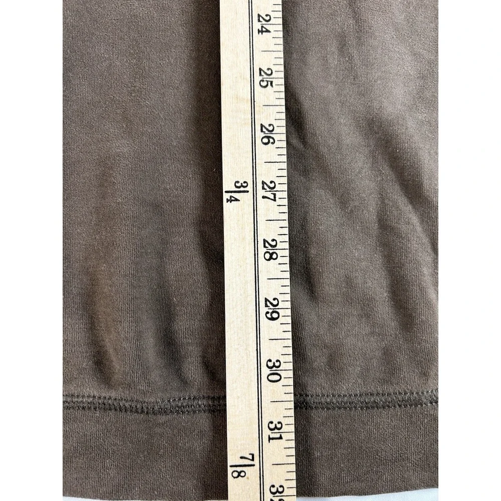 Tommy Bahama Men's Sweater Sz XL Tall Brown Sleeve Pocket 100% Pima Cotton